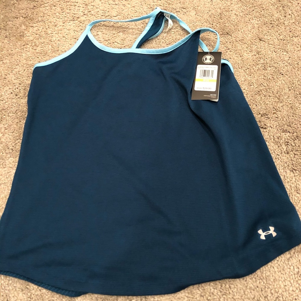 Under Armour workout tank and leggings Mediun